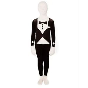 NEW Morphsuits Tuxedo Spy Zip Up One Piece Animal Costume Kids Large Halloween